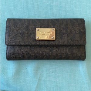 Michael Kors leather wallet
